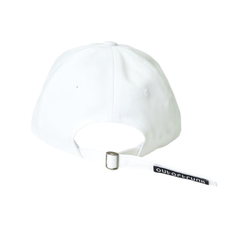 OUT OF TRUNK TRUNK Basic Ball Cap (White)