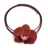 Exquisite Moth Orchid Hair Clip Beach Butterfly Orchid Choker Necklace Flower Brooch  Holiday