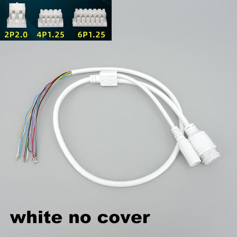 11 core CCTV POE IP netzwerk Kamera PCB Modul video power kabel RJ45 DC buchse Terminallas wasserdicht mit 4/5(+) 7/8(-)