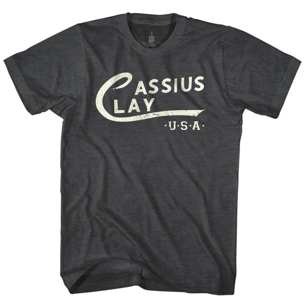 Muhammad Ali Cassius Clay Vintage Logo Men T Shirt Boxing Legend USA Champion L