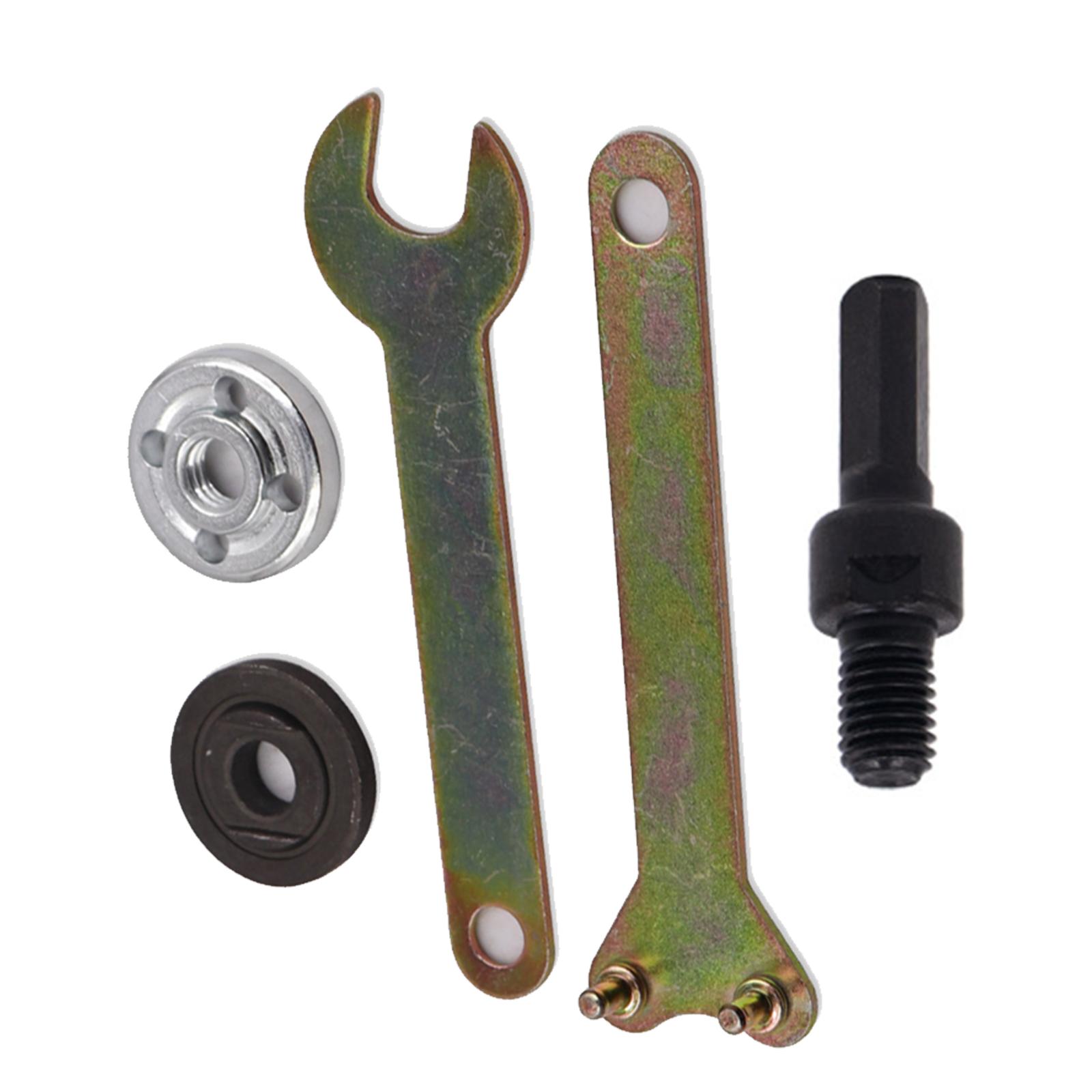 

Набор для преобразования электрической дрели в угловую шлифмашину, металлический соединительный стержень для отрезного диска, полировального круга, держатель ручки, адаптер 5