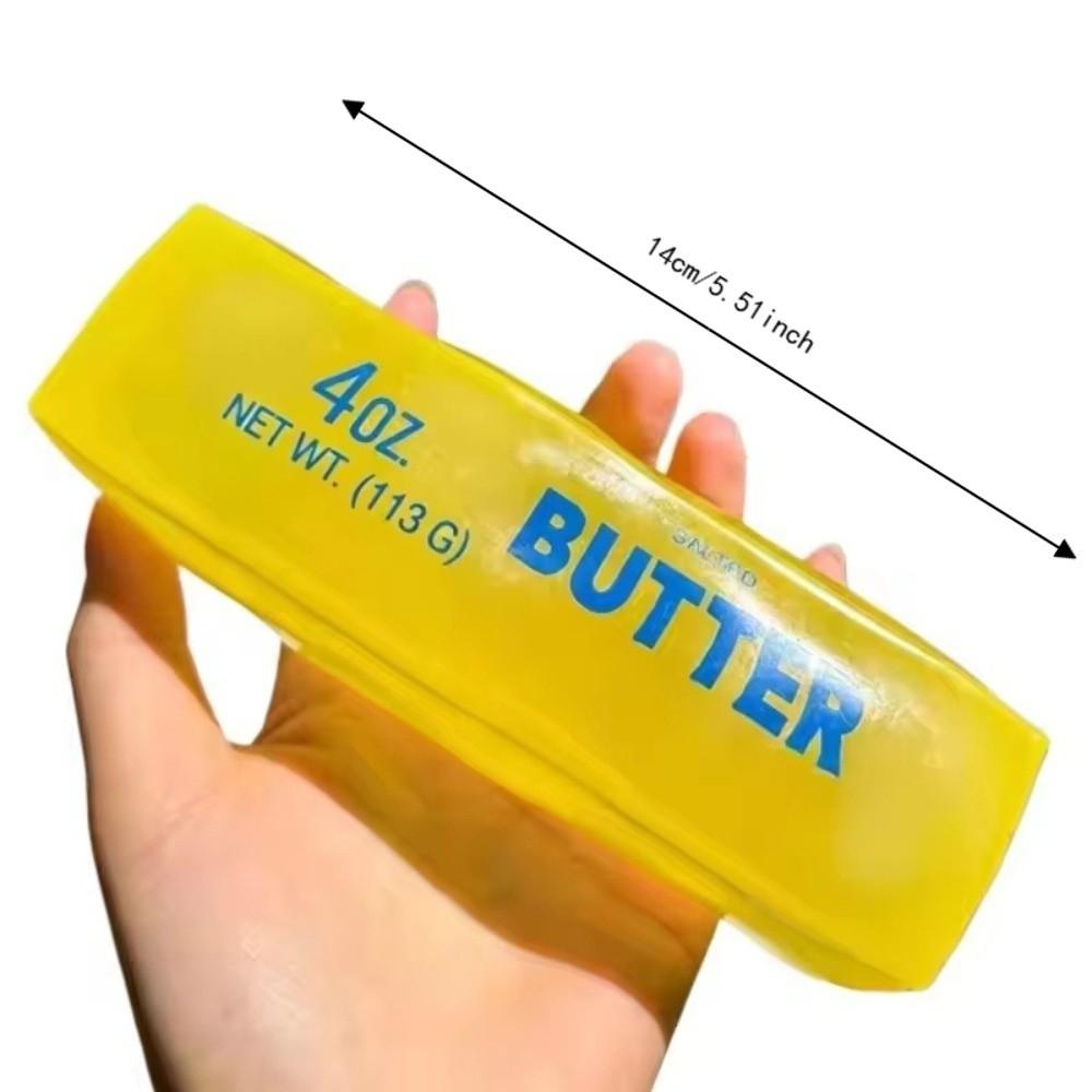 No Rebound Butter Stick Squeezable Toy Soft Feel Butter Stick Fidget Toy Kids Gift