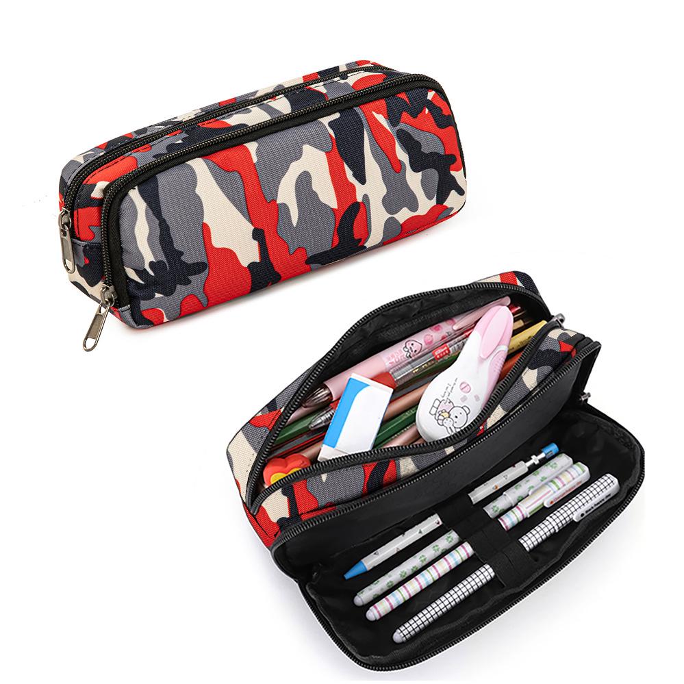 Cross-Border Large Capacity Pencil Case: Simple, Stylish & Lightweight for Students