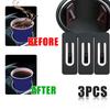 3pcs Universal Car Water Bottle Holder Fixing Clip Car Armrest Box Cup Limit Pad Car Water Cup Slot Limiter Auto Accessories