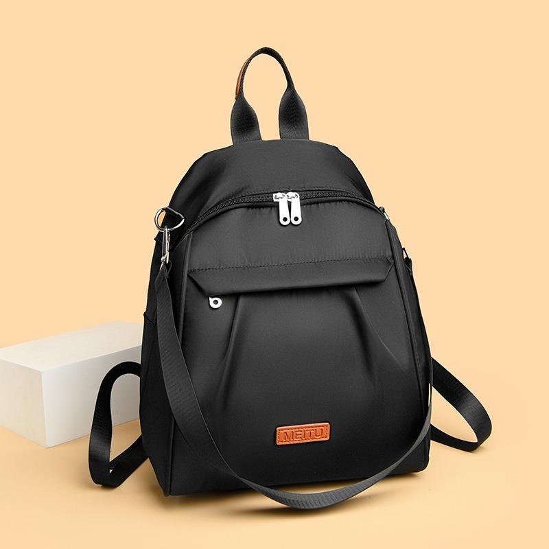 Stylish Large-capacity Lightweight Backpack, New Simple Literary and Leisure Backpack, Women's Trendy Nylon Bag