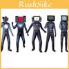 Skibidi Toilet Vlna Zvuk TV Muž Cosplay Kostým Na Halloweenskou Párty S Dlouhým Rukávem Kombinéza
