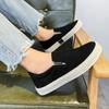 Classic Canvas Men's Summer Thin Breathable Casual Flat Platform Shoes Linen Sneakers Men Loafers Shoes Driving Shoes