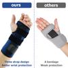 Carpal Tunnel Wrist Support Pads Brace Sprain Forearm Metal Splint Strap Protector Tendonitis Arthritis Pain Relief Stabilizer