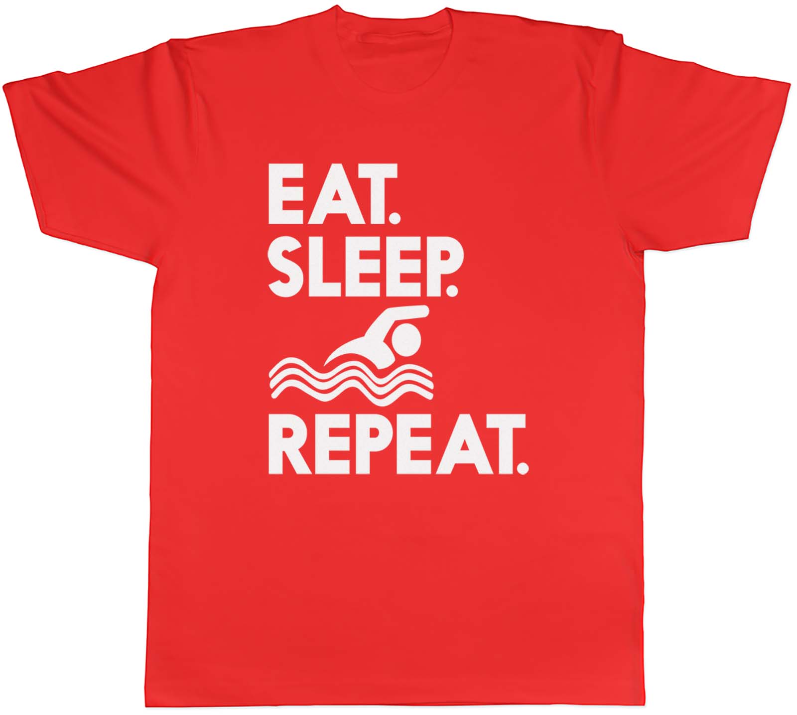 Eat Sleep Swimming Repeat Unisexs Unisex TShirt Tee S