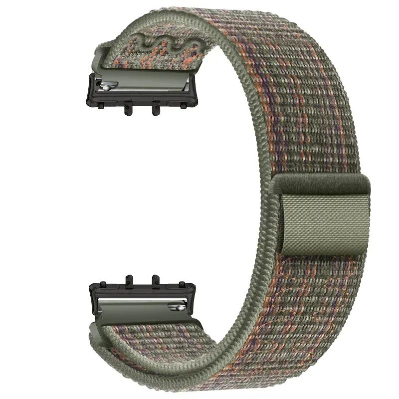 Nylon Loop Strap for Samsung Galaxy Fit 3 Adjustable Elastic Bracelet Watchband for iWatch Samsung Galaxy Fit3 Band Accessories