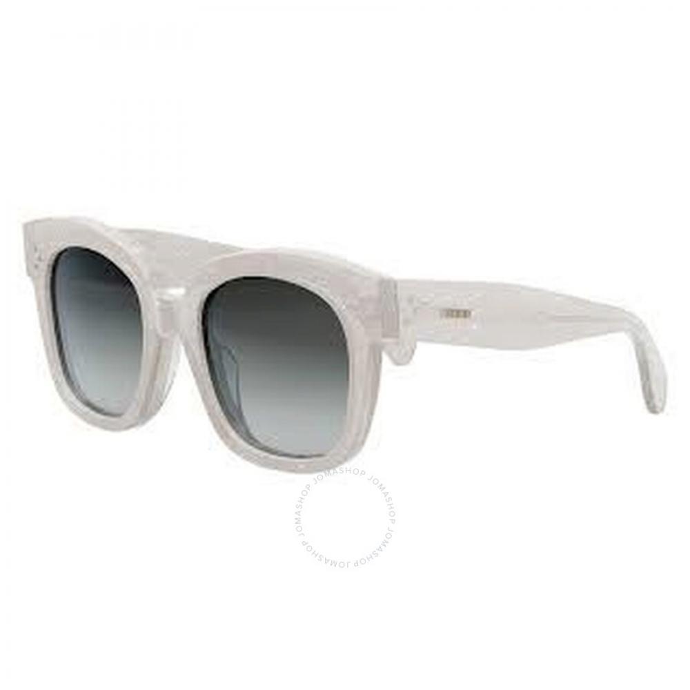 Celine Smoke Gradient Square Ladies Sunglasses Cl4002un 20b 54