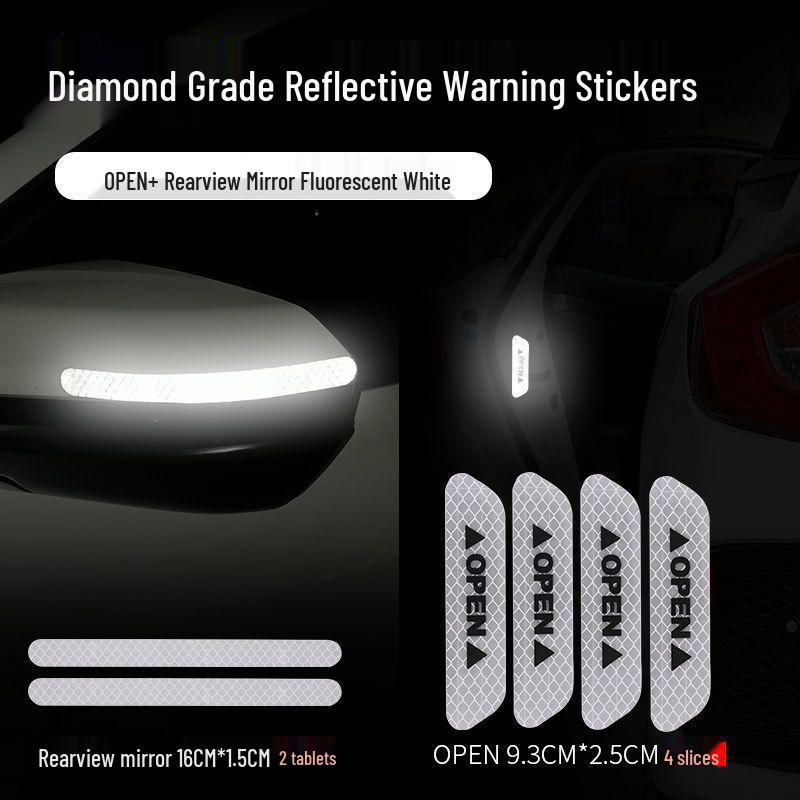 Reflective Car Door Warning & Decorative Strip