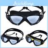 Adult Professional Frame Swimming Large Goggles Earplug Waterproof Antifog Hd Swimming Glasses For Men Women Pool Eyewear