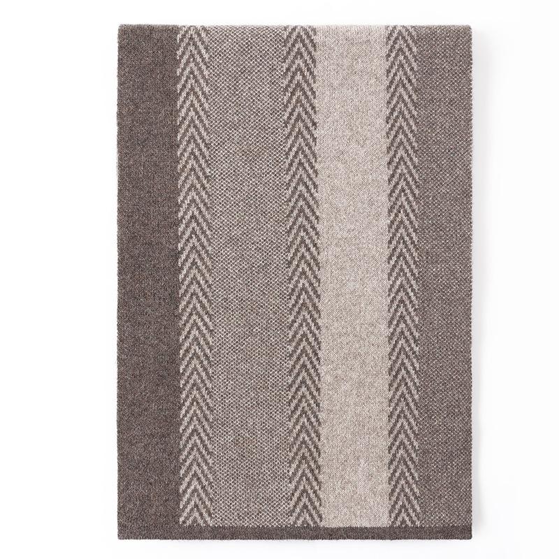 2025 Winter New Men's Cashmere Scarf To Keep Warm Autumn and Winter Versatile Knitted Scarf High-end Gift Box