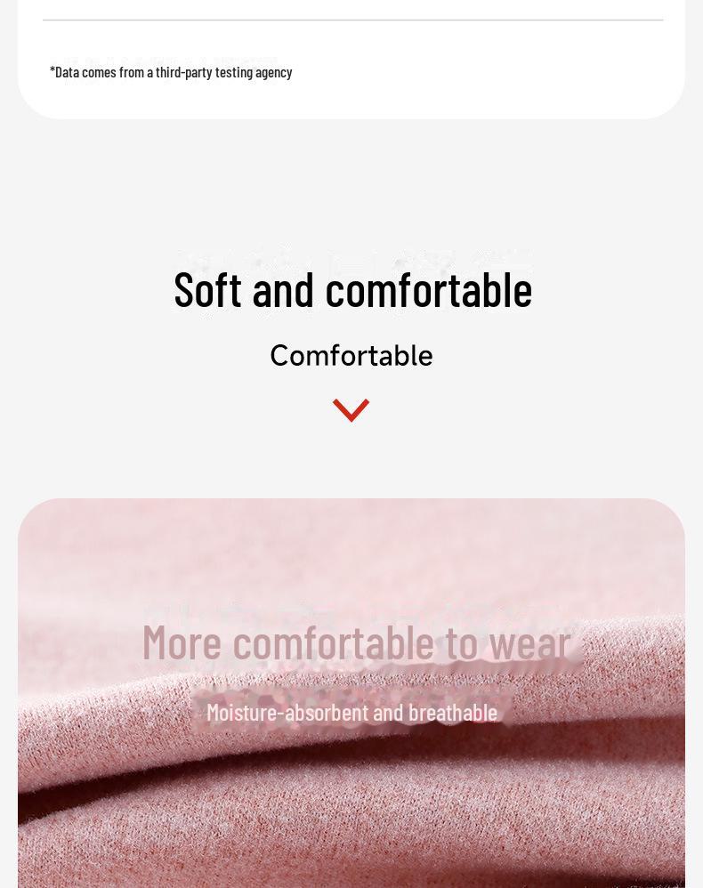 Dámská kašmírová hedvábná termoprádlová souprava: Německý samet, Silný, Útulný, Nezbytnosti pro podzim a zimu.