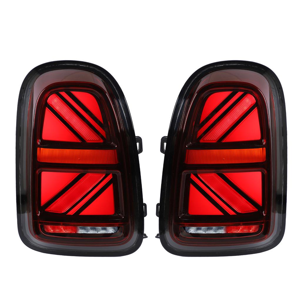 1 Pair LED Taillights Left Right Dynamic Turn Signal Brake Reverse Running Light Replacement for Countryman F60 2017 to