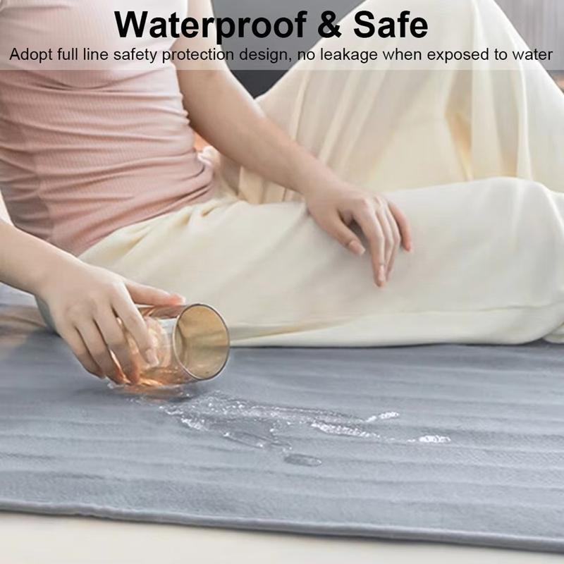 Electric Blanket 220V Electric Heating Blanket Thicker Automatic Thermostat Body Warmer Thermal Mattress for Room Blanket heated