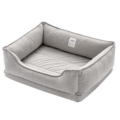 AKAGIICHI Pes Pet Cat Pet Square Vhodné pro všechny držení těla Studená velikost ML Postel, Postel, Postel, Pohovka, Omyvatelný, Nadýchaný, Tvar, Léto, Roční období, Korekce,