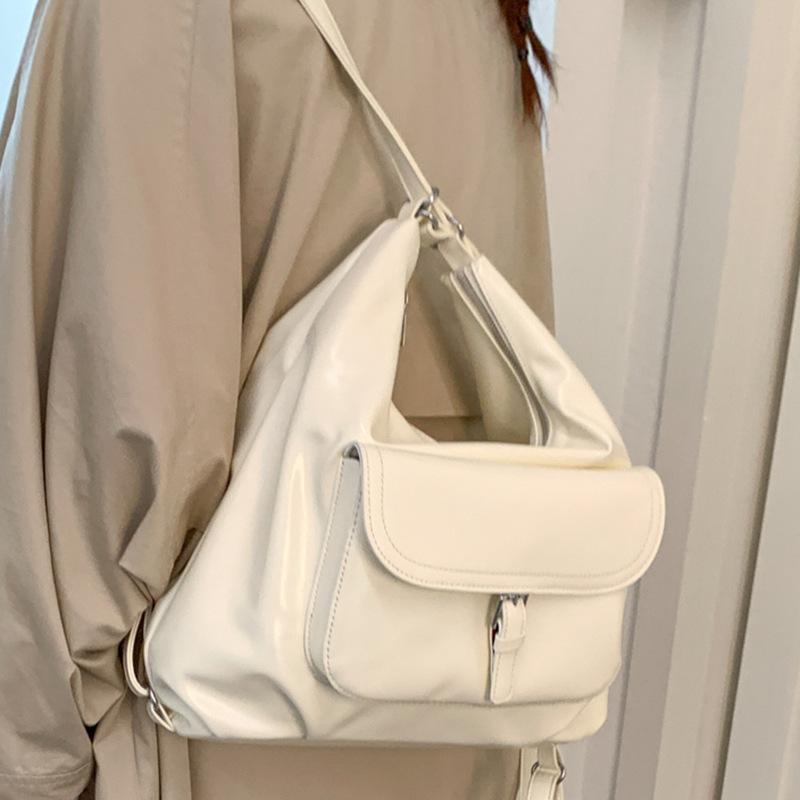 Commuter Tote Bag Women's Large-capacity Casual Single-shoulder Crossbody Bag High Appearance Level Backpack