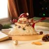 Luminous Christmas Snowman, Resin Crafts, Christmas Home Living Room Desktop Decoration Ornaments.