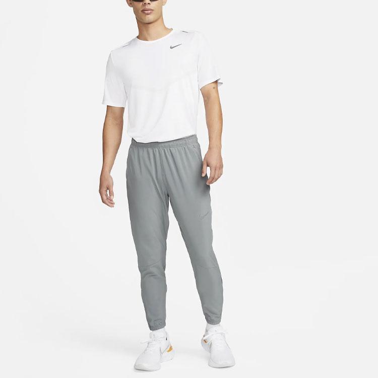 Nike Essential Solid Logo Tapered Woven Casual Pants Men pants Smoke-Gray BV4834-084