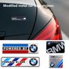 Stylingový odznak na auto ze slitiny hliníku, nálepky na blatník a kufr auta pro Bmw M E90 E60 F30 F10 E39 E36 F20 G30 G20 E87 E92 E91