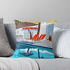 Mid Century Poolside Throw Cushions & Pillows Without Core