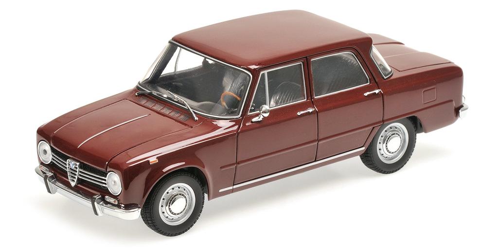 Minichamps Scale Alfa Romeo Giulia 1300 1966 Dark Red 1/18
