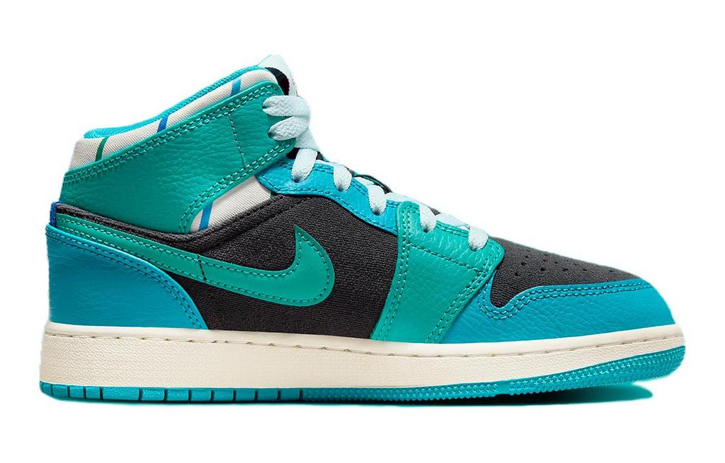 Jordan 1 Mid Inspired By The Greatest Aquatone GS FJ9482-004
