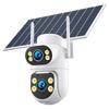 4G Solar Dual-Lens 360° Panoramic HD Night Vision Wireless WiFi Camera