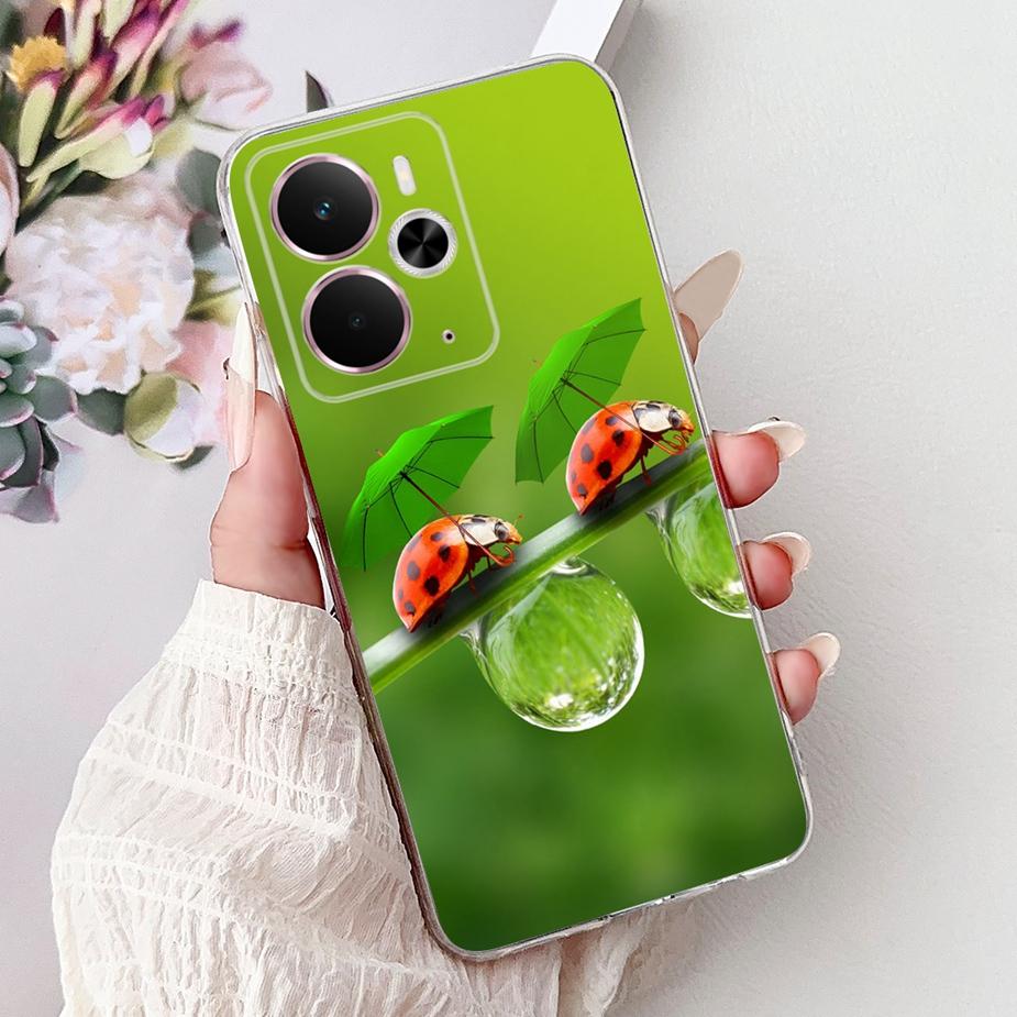 For Realme 14 5G Case RMX5075 Stylish Butterfly Painted Cover Silicone Case For Realme 14X 14 Realme14 T 14T 5G Soft Fundas Bags