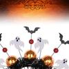 Headdress Halloween Disco Headwear Disco Ball Garland for Stall Market Shining Mirror Ball Halloween Headpiece