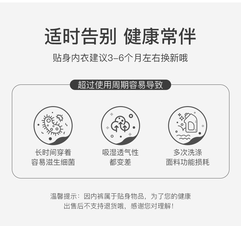Fentengan 5 Pieces of 100% Cotton Antibacterial Crotch, Comfortable Hip Hugging, Breathable Underwear, Women's Underwear, Women's Underwear