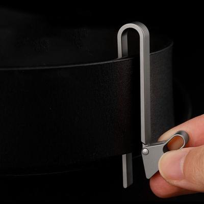Ouvre-bouteille Multifonction Alliage de Titane Véritable Super Léger EDC Porte-clés Outil Porte-clés à Suspendre Boucle Pendentif