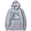 Japonské Anime Dámská Mikina Bavlna Volná Streetwear Ležérní Trička Dlouhý Rukáv Hip-hop Top Dámské Oblečení