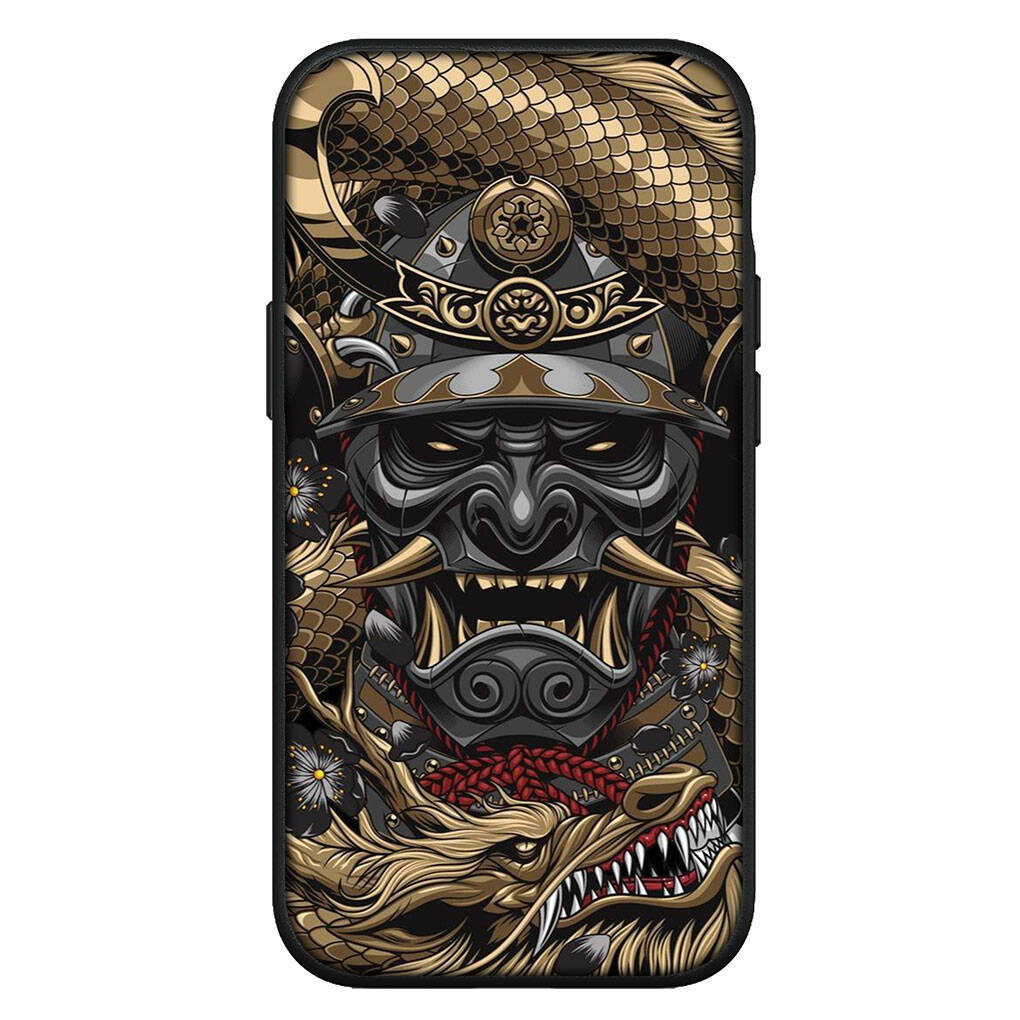 Cover for iPhone 17 16 15 Xiaomi Poco Redmi Note 14 13 12 11 Pro Max 9 16e Samsung Galaxy S25 S24 S23 A05 A56OPPO Huawei Black Dragon Cool Phone Case