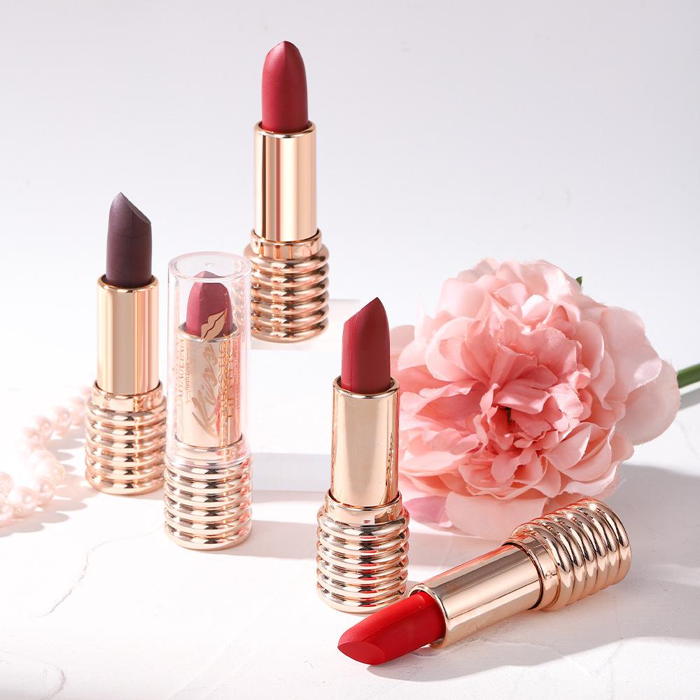 Batom de maquiagem genuíno brilho labial líquido fosco batom antiaderente copo fosco maquiagem natural uso diário presentes de dia dos namorados