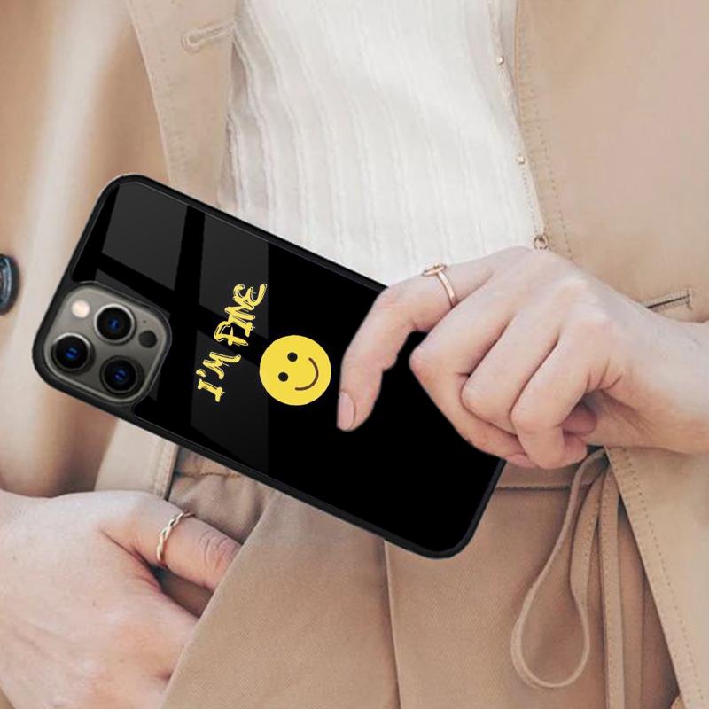 Im Fine Meme Funny Magnetic Phone Case For APPLE iPhone 17 Air 16 14 13 12 Pro Max 15 Plus Wireless Charge With MagSafe Cover