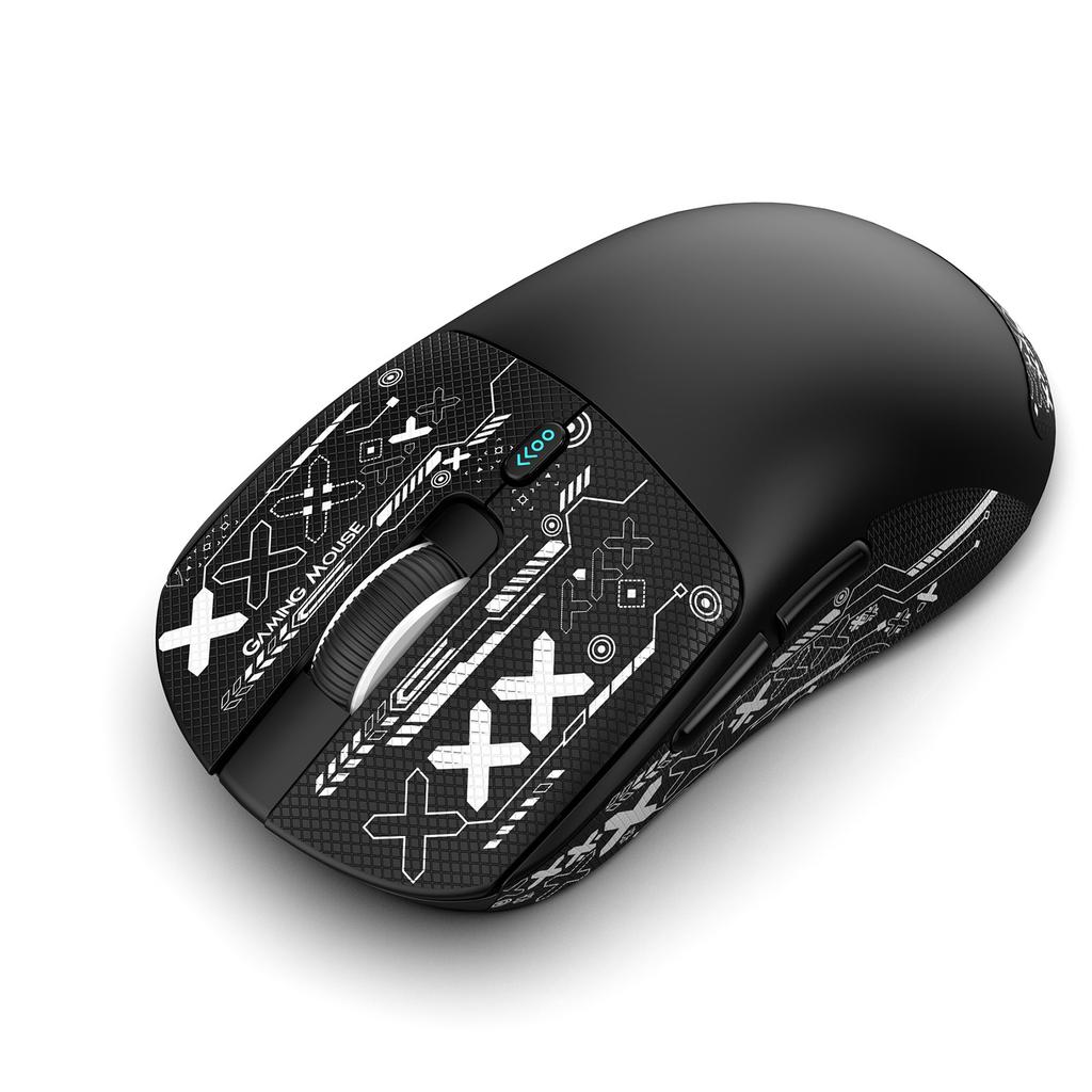 T68 Lightweight Mouse with 3 Modes Connectivity 2.4G BT Wired 6 Adjustable Speeds for Gaming Work
