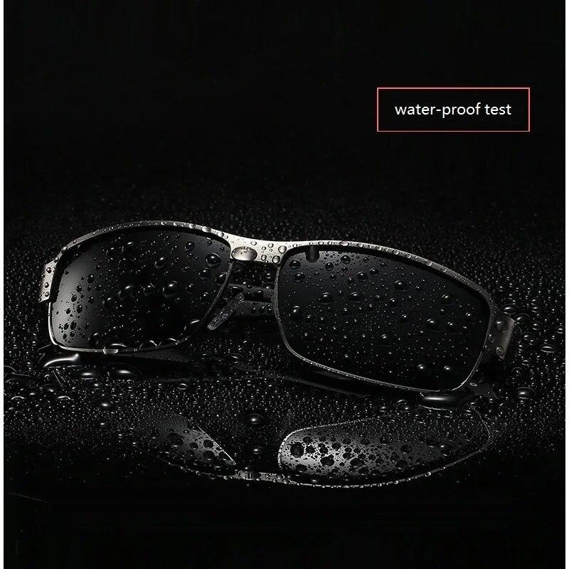 Classic Metal Frame Men Polarized Sunglasses Luxury Brand Designer Sun Glasses For Man Driving Fishing UV400 Vintage Eyewear