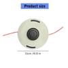 Durable 27 2 Trimmer Head Shock Resistant ABS Nylon Construction for Demanding Garden Tasks for FS91 FS94 FS130 FS111