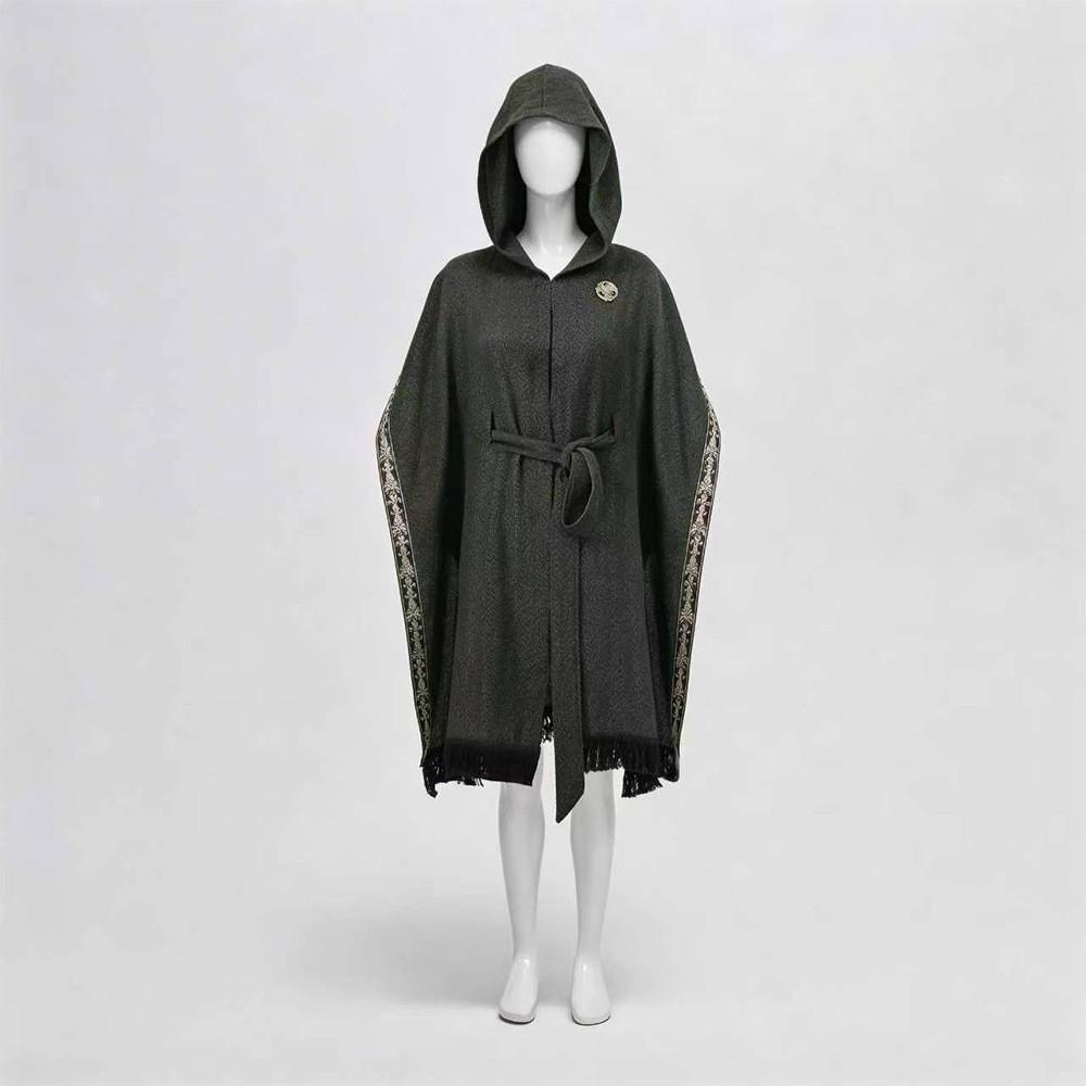Steam Lace Hooded Cloak Cosplay Garment For Street Style Anime Cosplayers And Fans