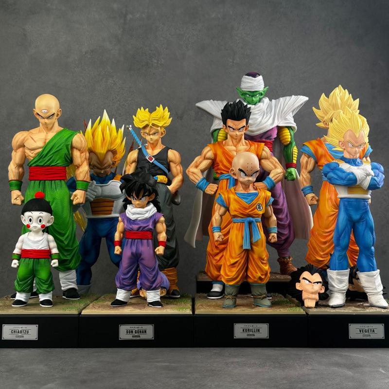 Dragon Ball GK Figures: Infinite Warriors Gohan, Goku, Piccolo, Krillin, Chiaotzu Model Ornament