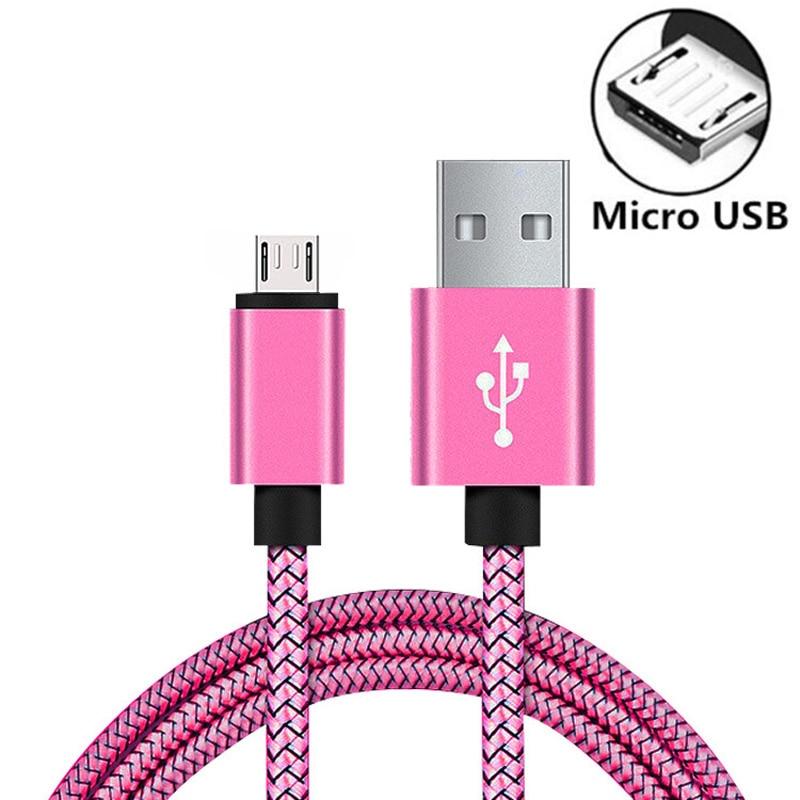 

5A Micro USB-кабель для быстрой зарядки USB-кабель для передачи данных для Samsung S6 Xiaomi Redmi Note 4 Android Microusb-кабель для мобильного телефона 1m ярко-розовый