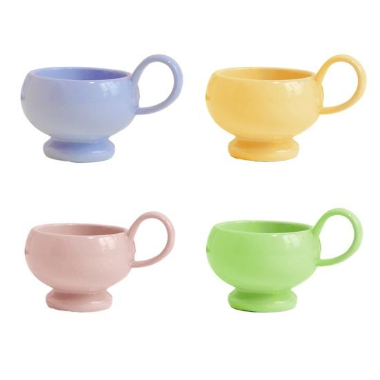3Pcs/Set Miniature Coffee Cups, Glossy Alloy Cup Miniatures, 1:12 Scale Tiny Tea Cups for Doll Mansion Accessories DIY Crafts