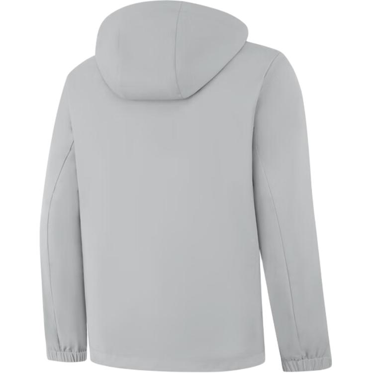 Li Ning Locker Vielseitiger Kapuzenpullover Langarmjacke Herrenjacken Grau AFDUA05-13