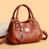 High Quality Soft Leather Purse Fashion Women Shoulder Messenger Bag Multi-pocket Wear-resistant Bag Luxury Ladies Handbag
