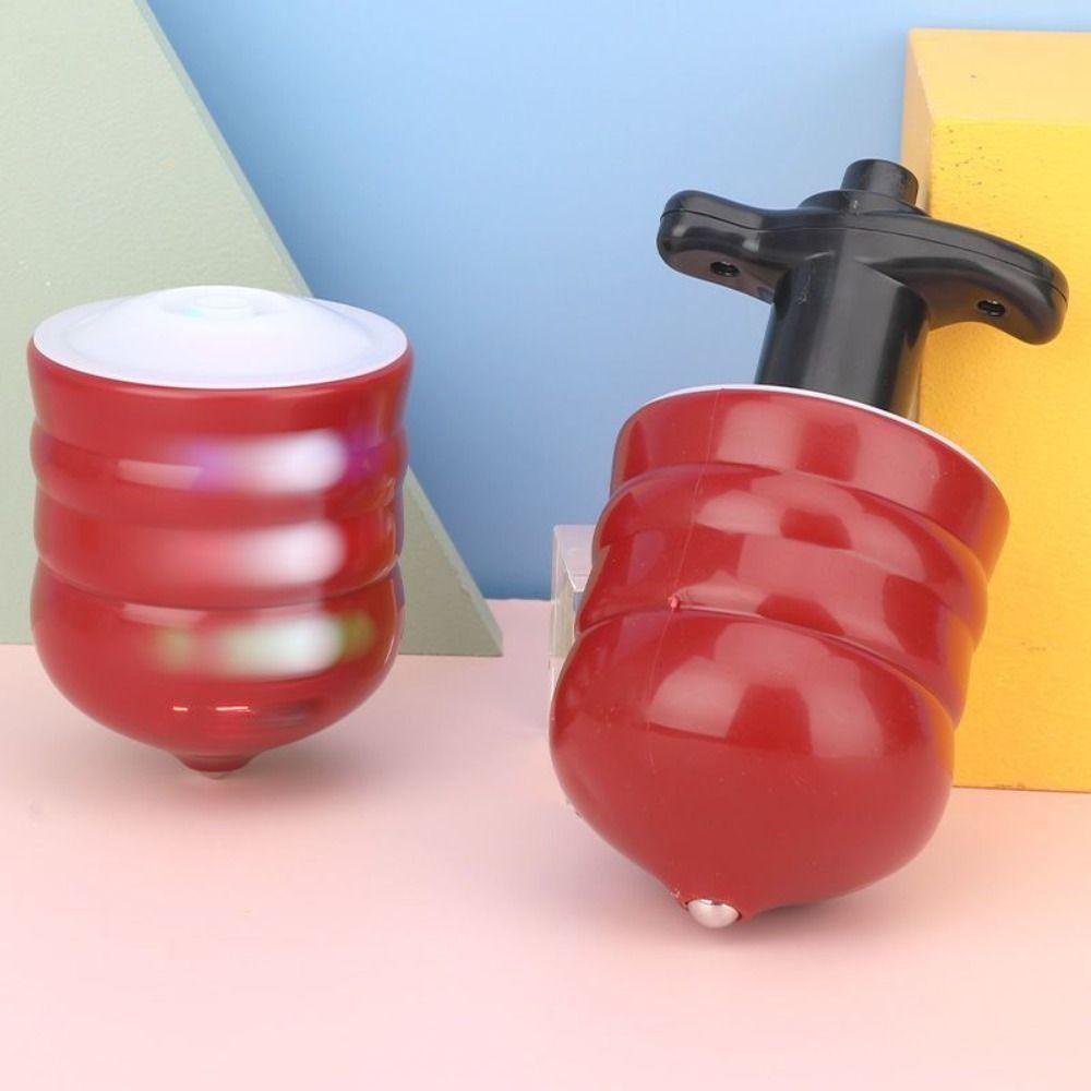 Rotary Classic Spinning Tops Toy Light&Sound Children's Gyroscope Toys  Boys and Girls