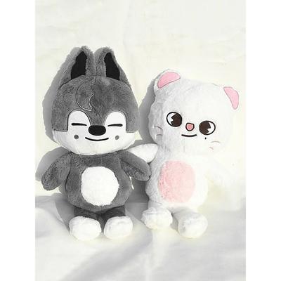 50cm New SKZOO Stray Kids Huang Xuanchen FM Mi JINRET BANGCHAN HAN Couple Children's Plush Doll Festival Gift BBOKARI