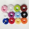 12Pcs Colorful Wine Glass Identification Marker Silicone Drinking Glass Tag Cup Label Home Kitchen Bar Party Wedding Table Decor